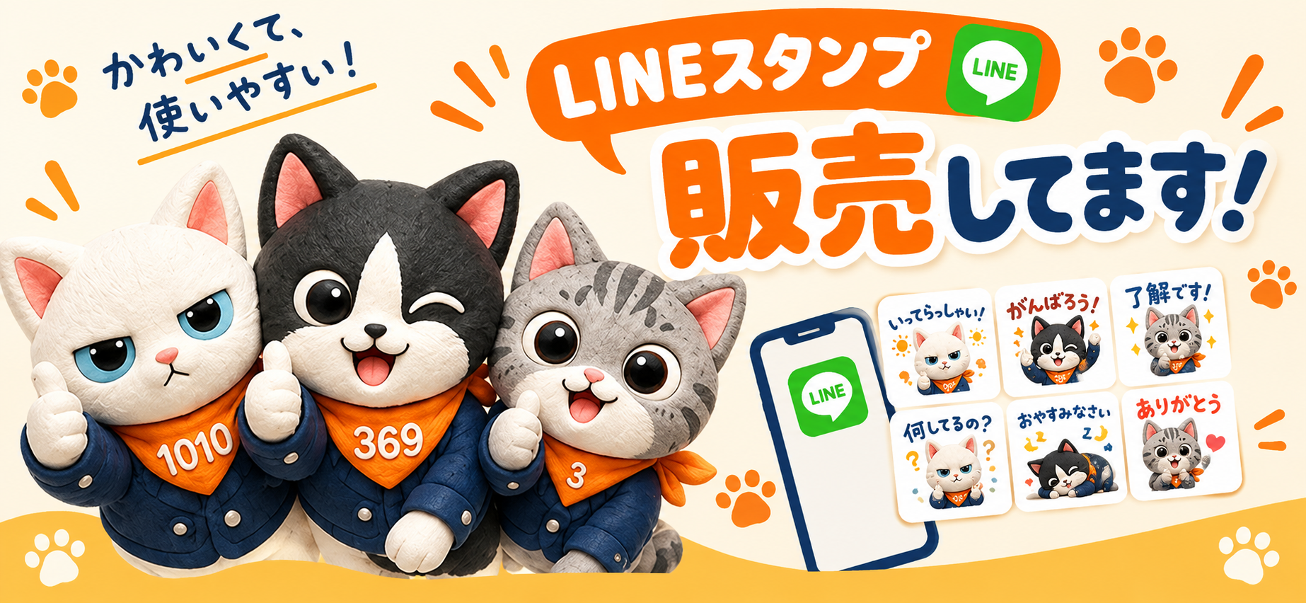 0-LINEスタンプ販売してます！