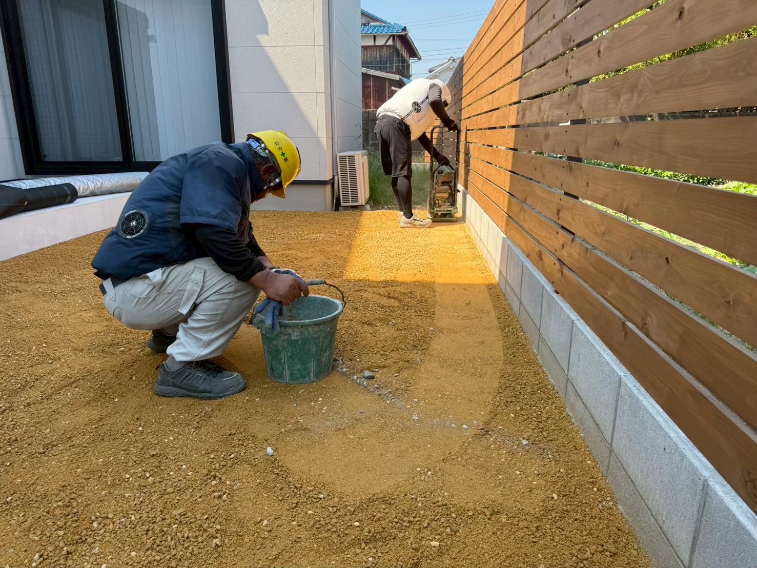 2-草津市内人工芝施工工事