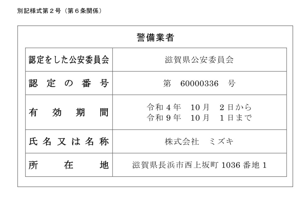 1-警備業標章