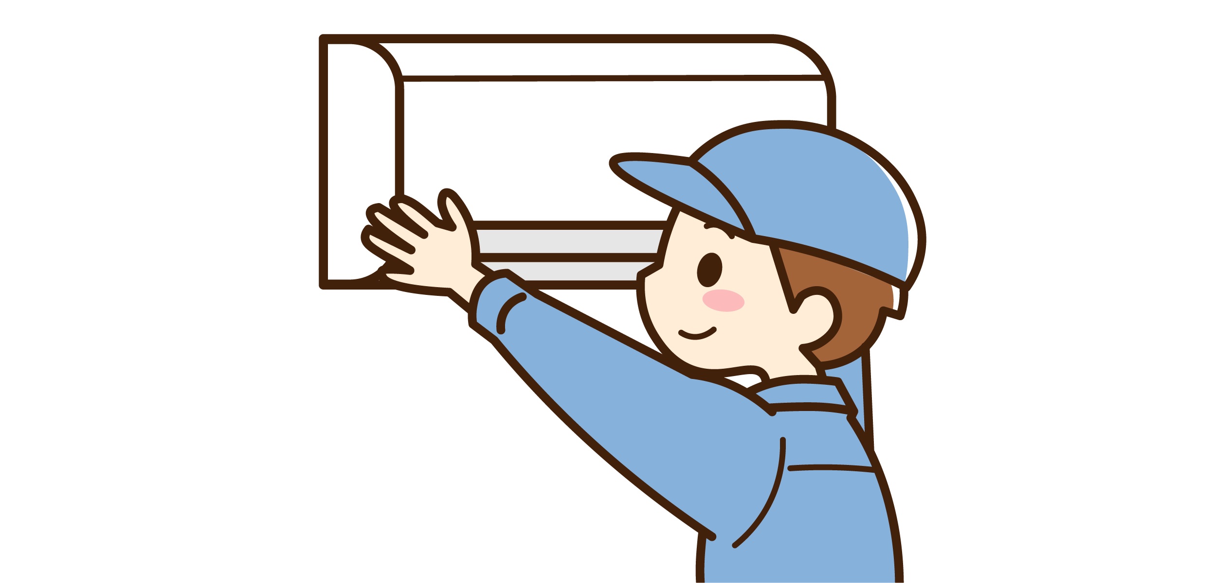 エアコン取付工事（八尾市）