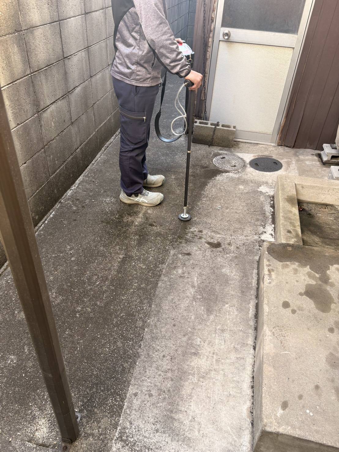 10-TGを使用した漏水修繕【和歌山市】
