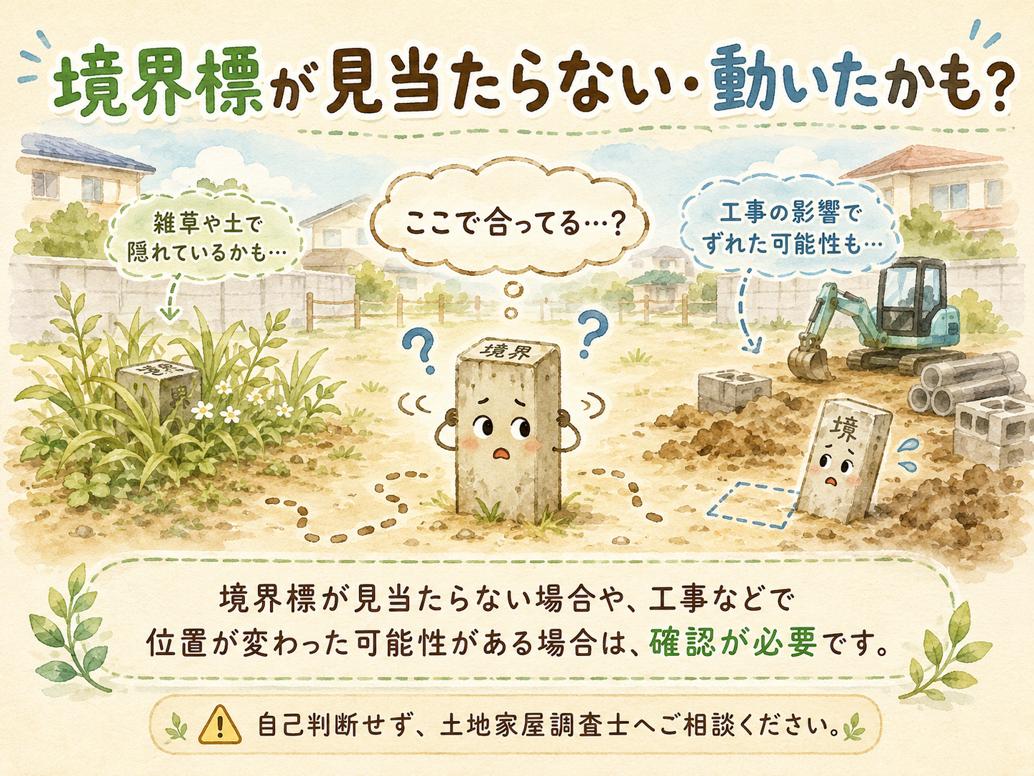 0-【境界杭がなくなっている・動いているかもしれない】