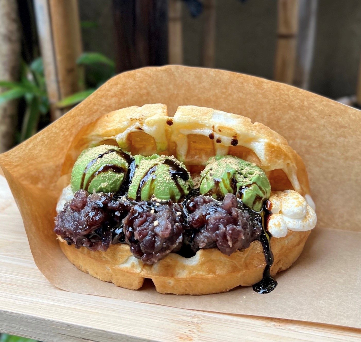 3-Yamadaya cafe【名物】自家製ワッフル