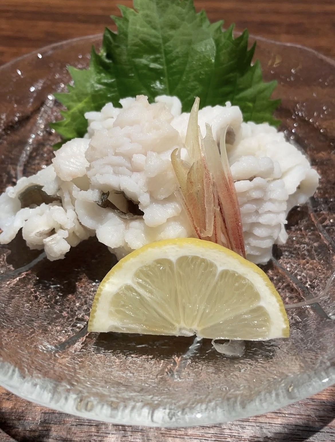 0-☆鱧の湯引き☆